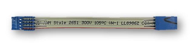 Kabel, Otis, MCS220, tryckknapp, 4-pin, L=450mm
