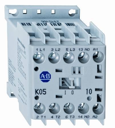 Kontaktor, A-B 100-K, 24VDC, 12A, 3NO+1NO