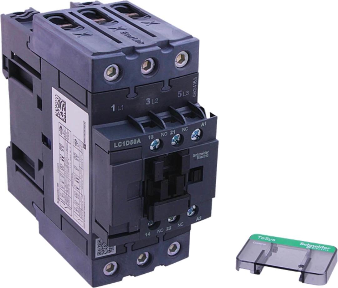 Kontaktor, Schneider/Telemec., LC1D50AP7, 230VAC, 50A/22kW
