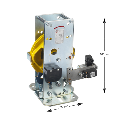 Governor RQ200A, anti-creep, 230VAC, hardened groove, left, 1.0-1.3 ...