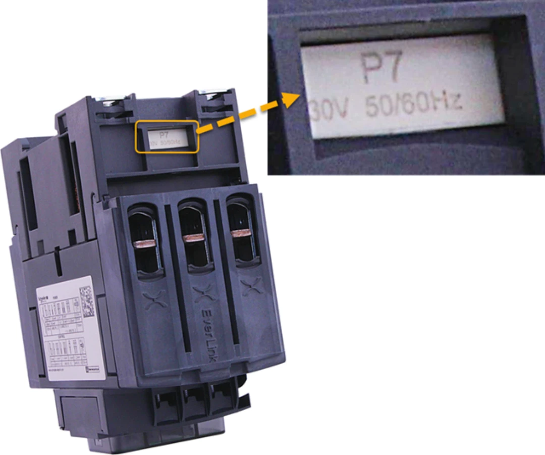 Kontaktor, Schneider/Telemec., LC1D50AP7, 230VAC, 50A/22kW