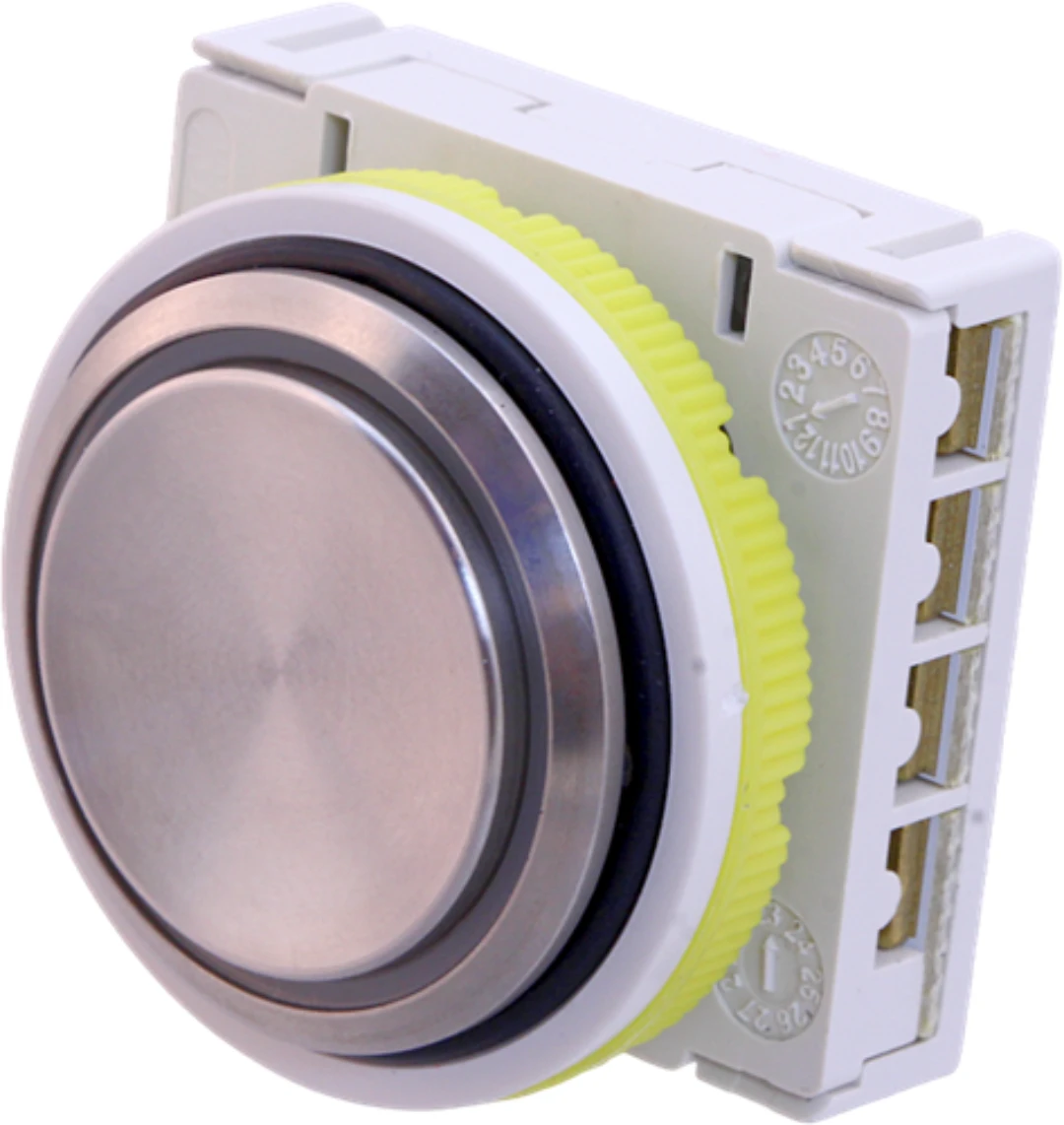 Tryckknapp, DMG Sherman Moon, vandalsäker, IP54, 24VDC, röd LED, RF